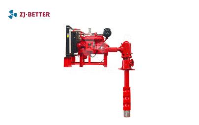Diesel Engine Vertical Turbine Fire Pump